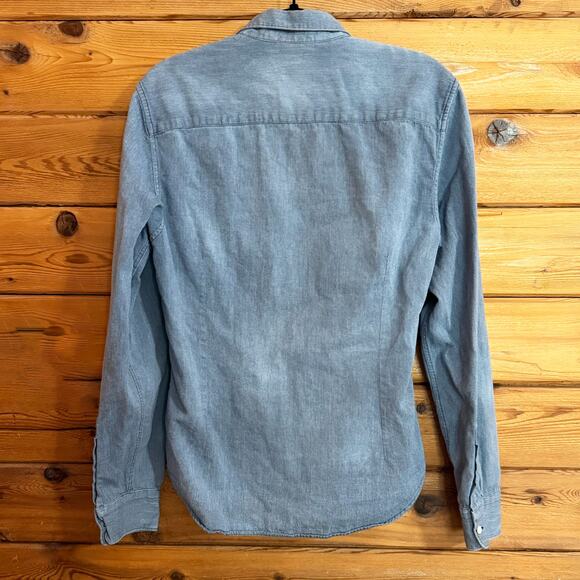 SCOTCH & SODA Mens Button Down Long Sleeve Size Medium - Picture 2 of 4